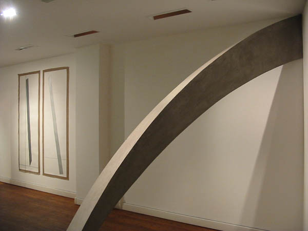 Mauro Staccioli, Galleria Il Ponte, 2004, Fotografia