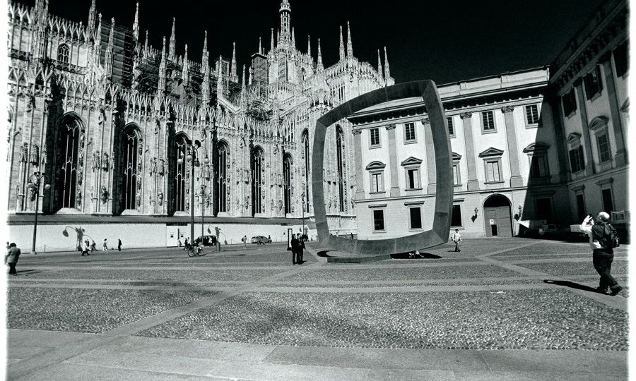 Mauro Staccioli, Milano, 2008, Fotografia