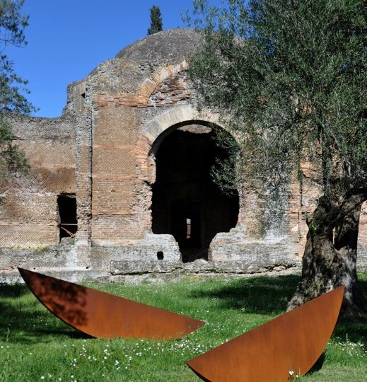 Mauro Staccioli, Senza titolo, Villa Adriana, 2011, foto