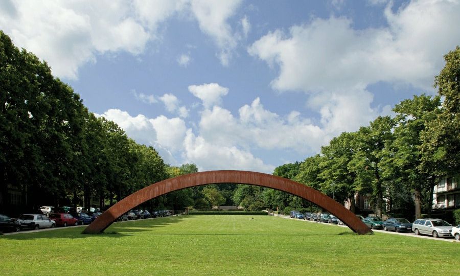 Mauro Staccioli, Bruxelles, 2003, foto 1