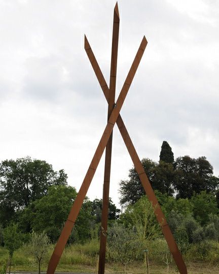 Mauro Staccioli, San Casciano, 2008, foto 2
