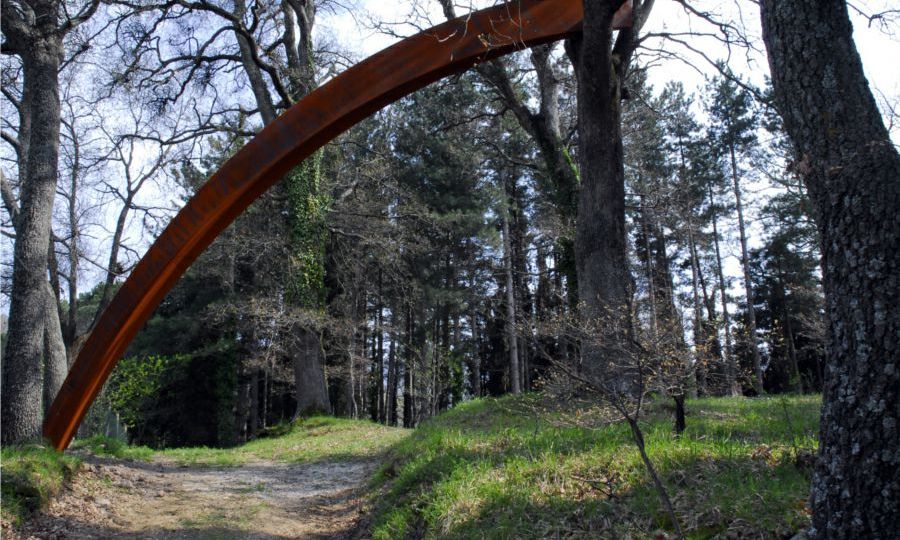 Mauro Staccioli, Seggiano, 2009, foto 1