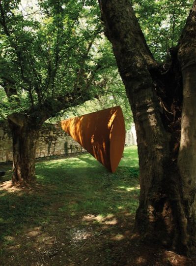 Mauro Staccioli, Villa Pisani Bonetti, 2016, foto 1