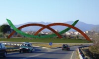 Pontedera '07, Progetto per la rotatoria all’innesto della Firenze – Pisa – Livorno Mauro Staccioli, Pontedera, 2007, foto 3